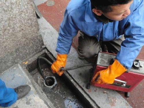 金口河疏通下水道