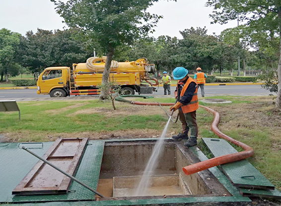 金口河化油池清理